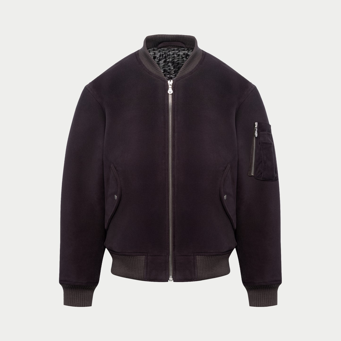 HEAVYWEIGHT MOLESKIN BOMBER JACKET