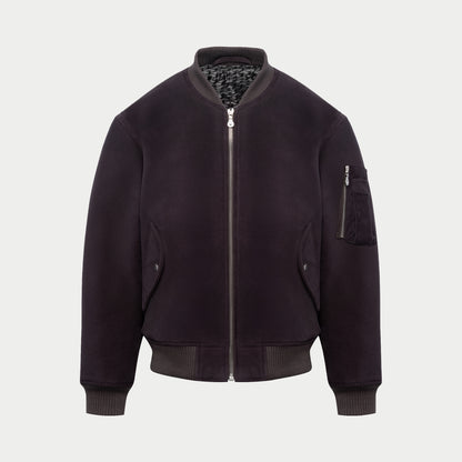 HEAVYWEIGHT MOLESKIN BOMBER JACKET