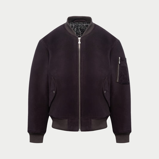 HEAVYWEIGHT MOLESKIN BOMBER JACKET