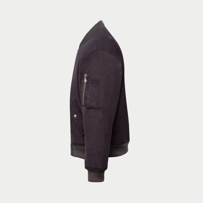 HEAVYWEIGHT MOLESKIN BOMBER JACKET